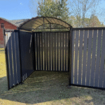 Mini avfallscontainerplass