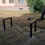 Standard sykkelparkering og standard sykkelstativ