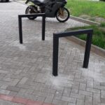 Standard sykkelparkering og standard sykkelstativ