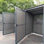 Standard avfallscontainerplass