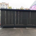 Standard avfallscontainerplass