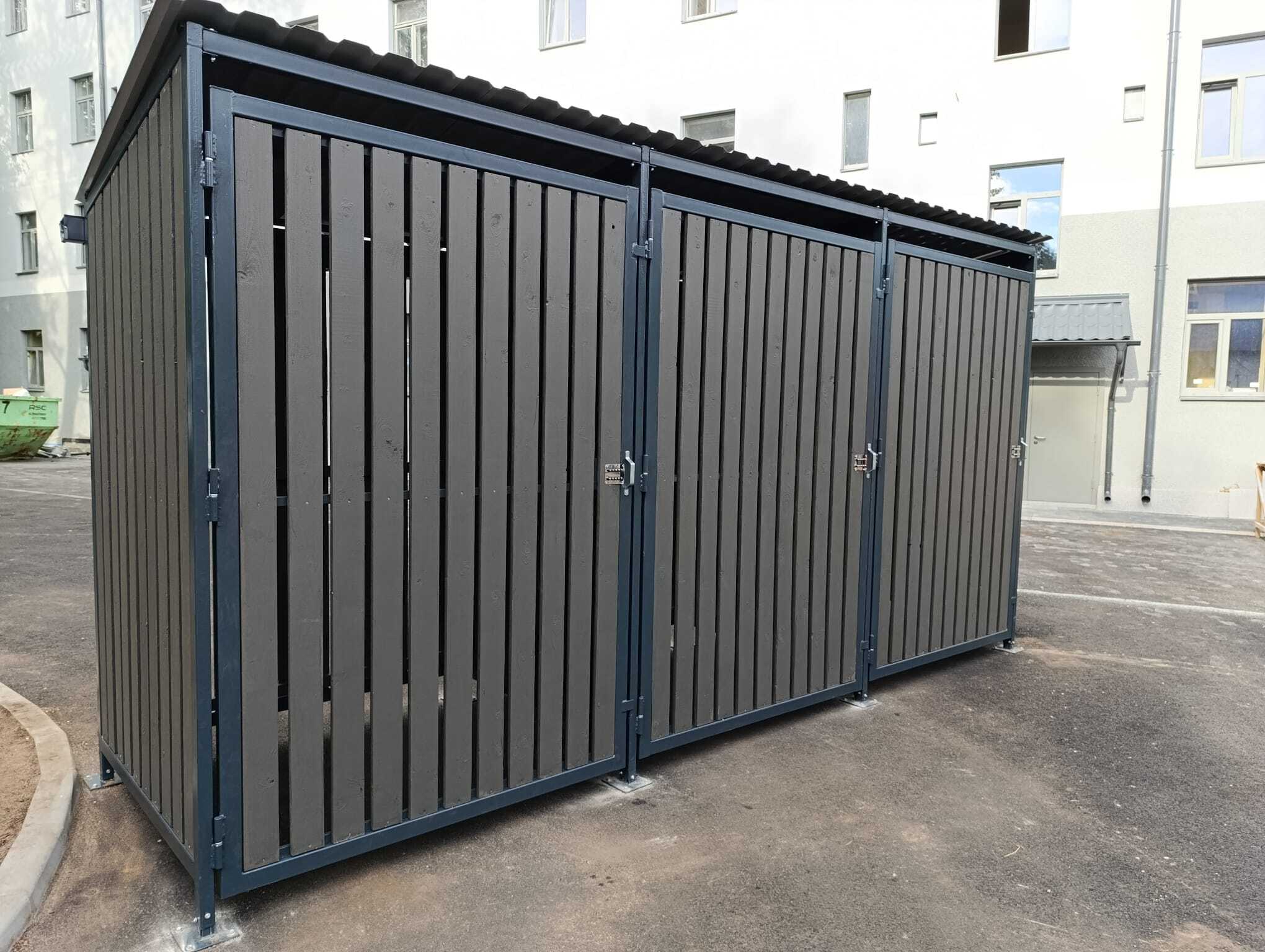 Forvandle uteområdet ditt, beskytt containerne mot uvedkommende og reduser kostnadene for avfallshåndtering med våre estetiske og sikre containerplasser